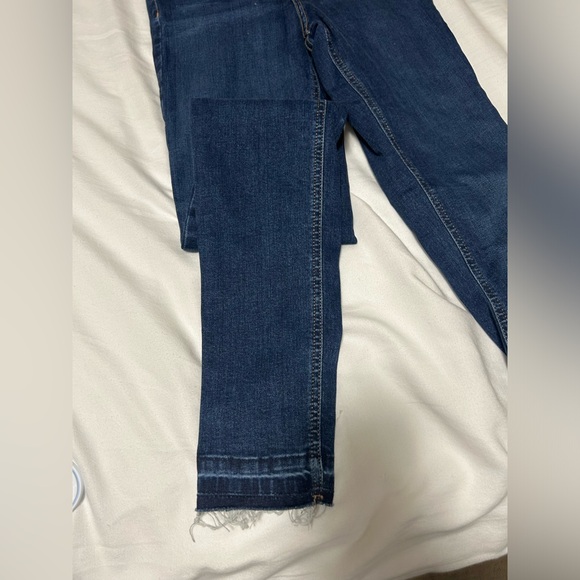 Jeans TopShop Tall style dark denim - Picture 3 of 5
